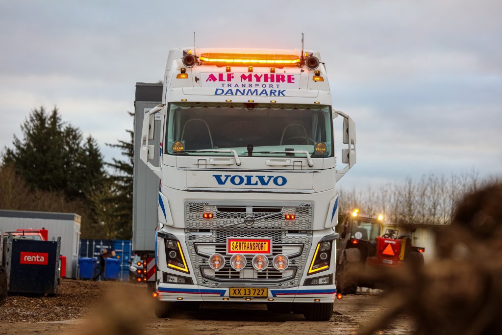 Alf Myhre Transport lastbil til særtransport